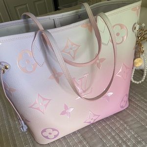 AUTHENTIC LV NEVERFUL MM SUNRISE PASTEL